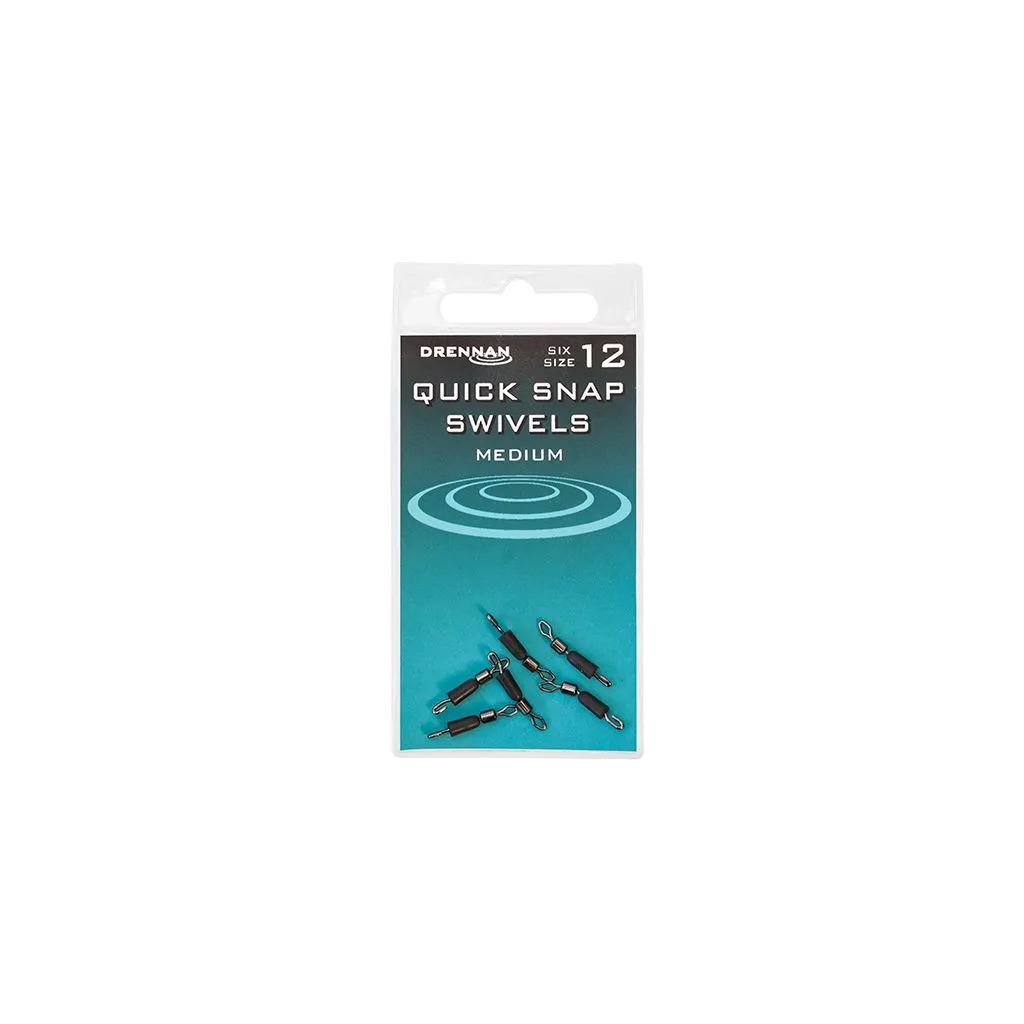 Drennan Quick Snap Swivels