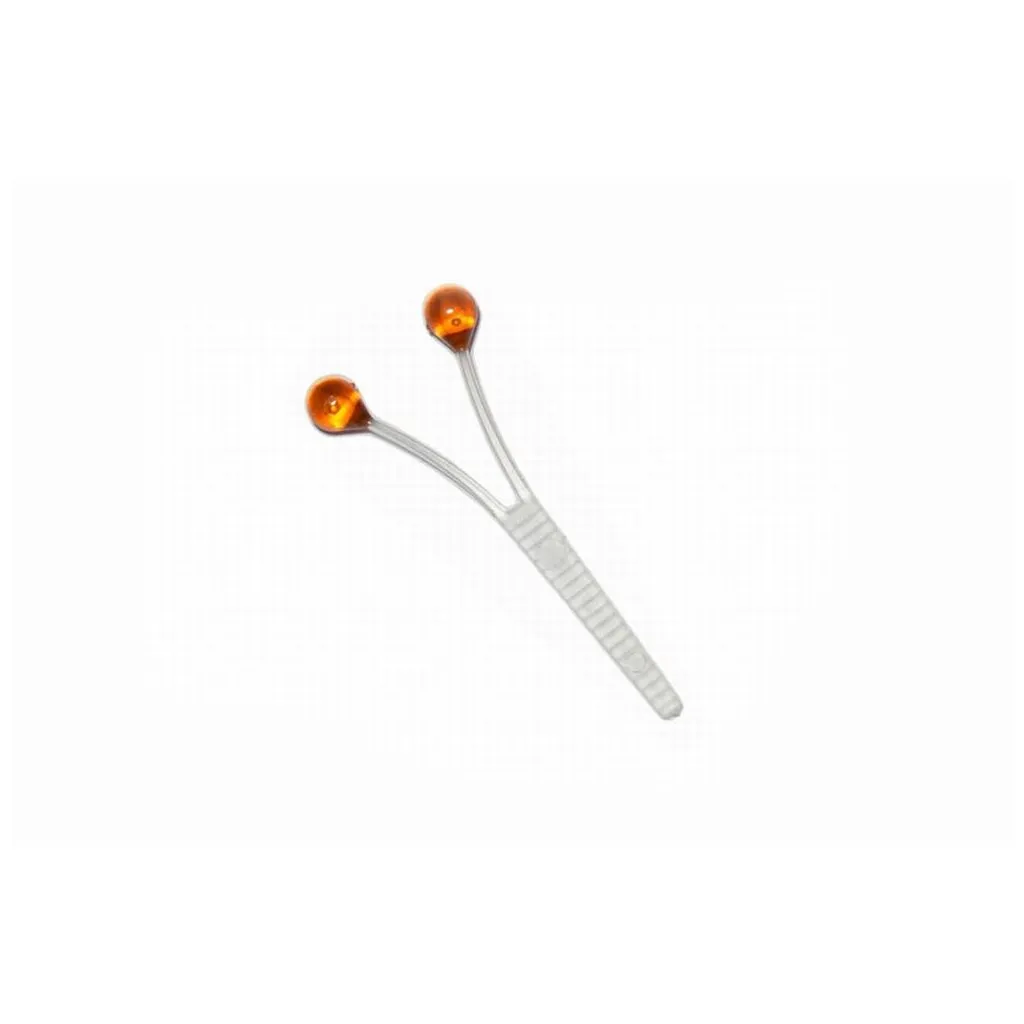 Easy Shrimp Eyes til fluebinding X-small - Transparent Brown