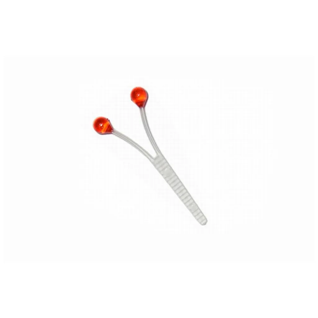 Easy Shrimp Eyes til fluebinding X-small - Transparent Red