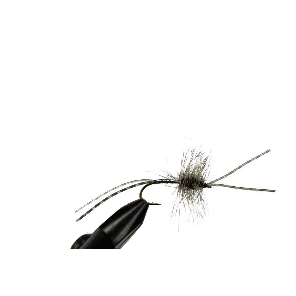 Rubber Leg Devil Silver/Black #6 - Unique Flies