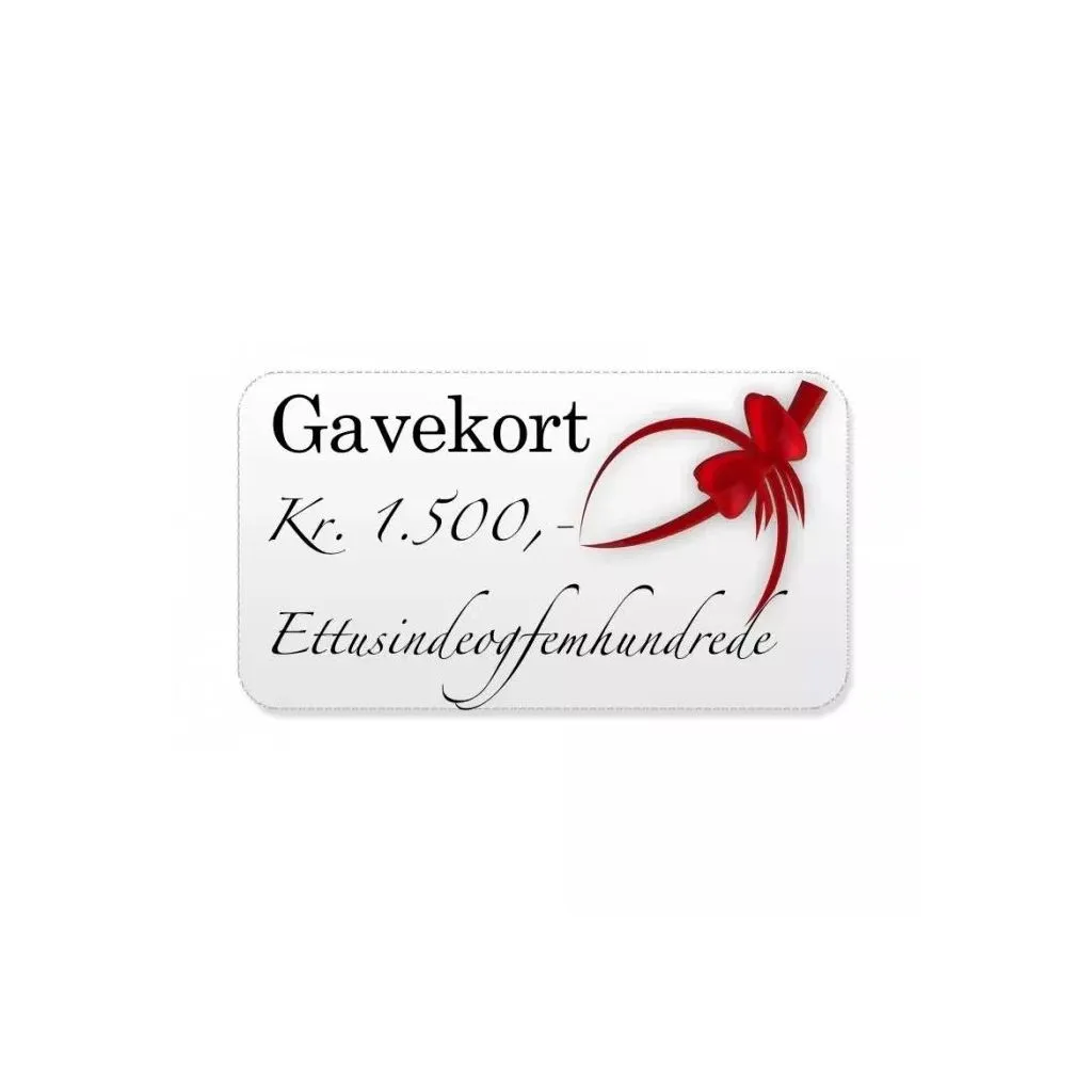 Gavekort til TopGrej på 1.500 kr.