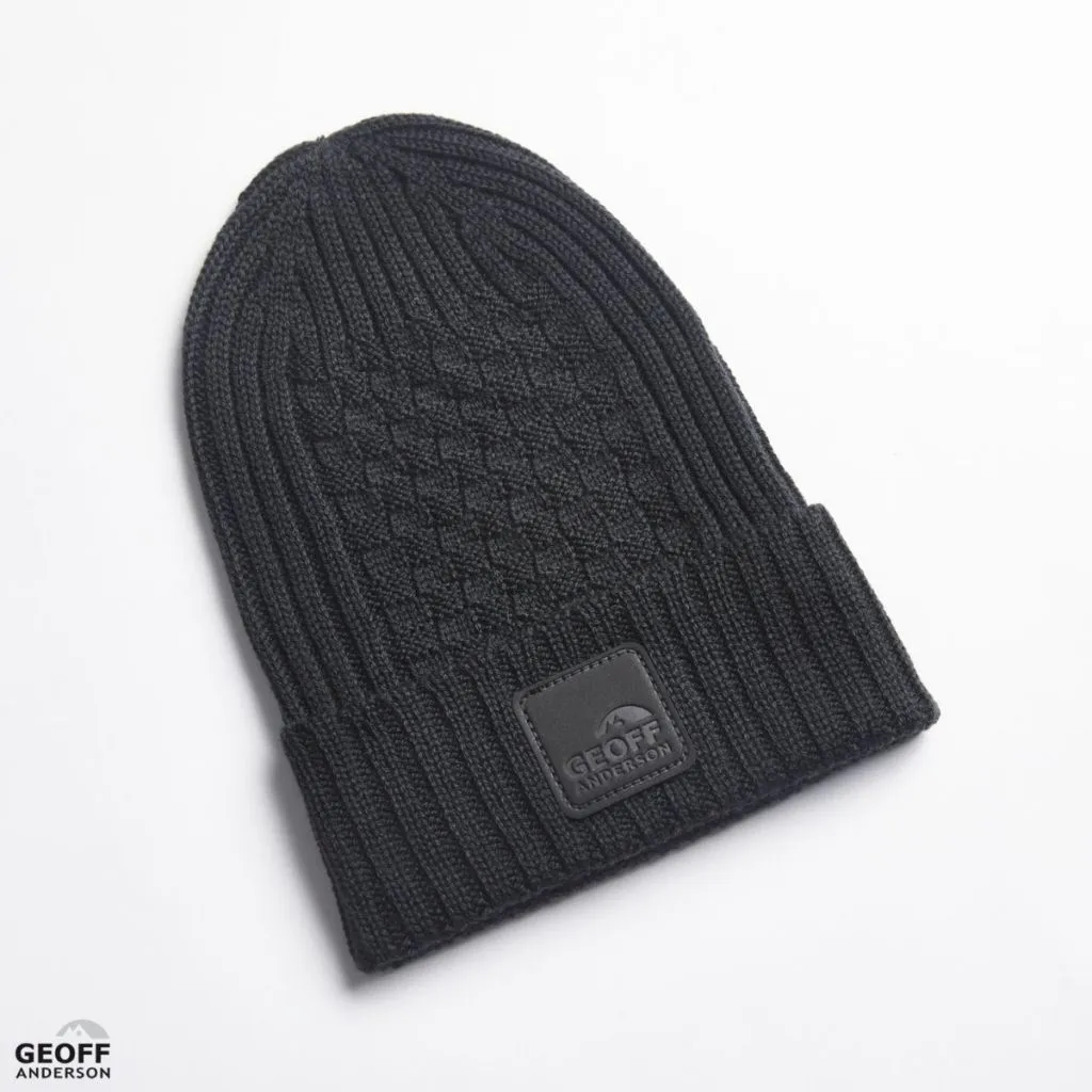 Geoff Anderson WizWool Ulf Beanie - Sort