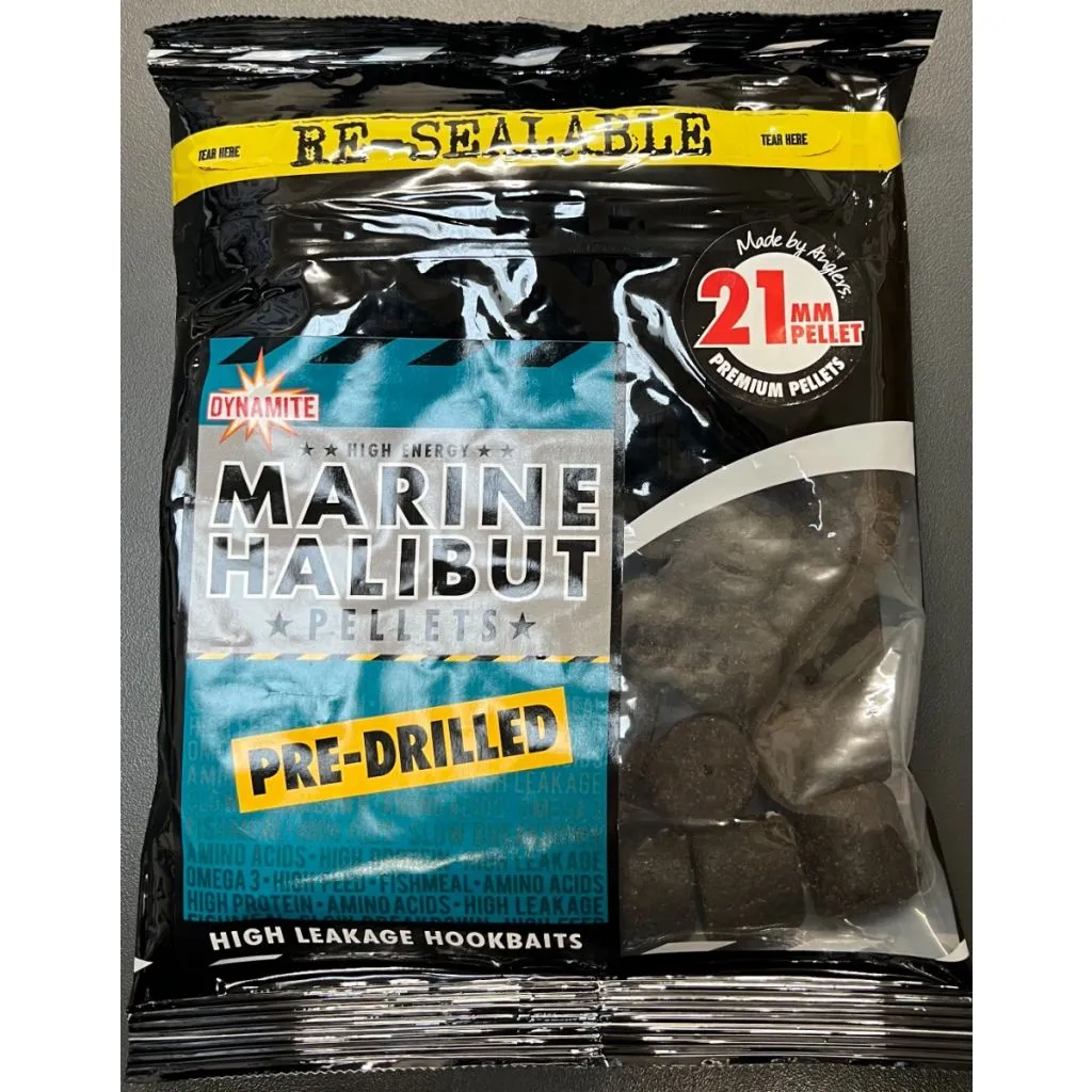 Dynamite Baits Marine Halibut Pellets - 21mm - 350g