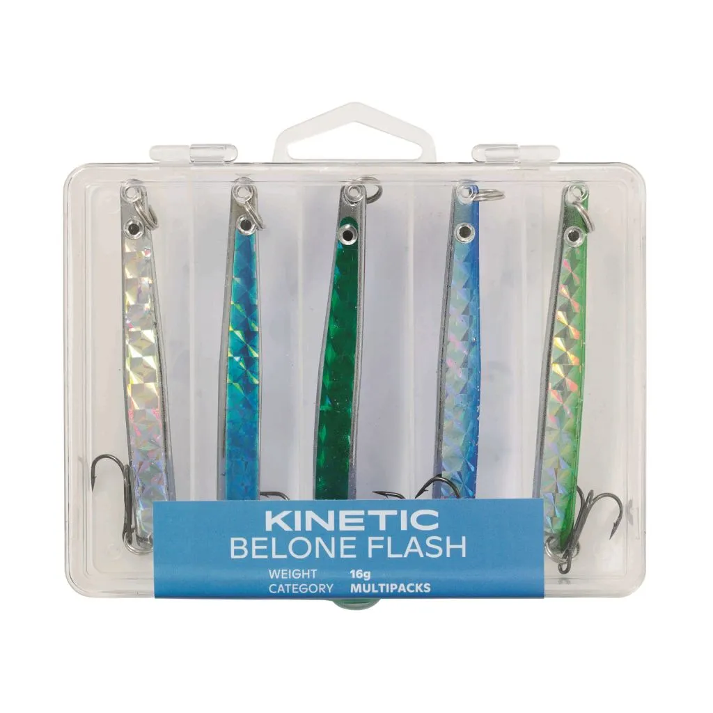 Kinetic Belone Flash - 5 stk. pakke - 20g