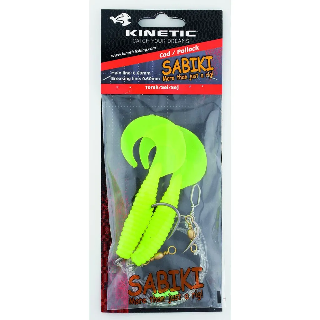 Sabiki Rigs Torsk/Sej - Yellow