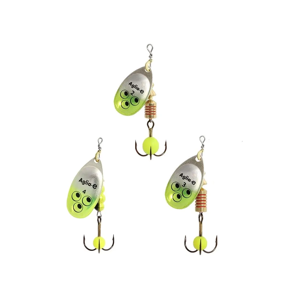 Mepps Aglia-E Brite Spinner - Chartreuse