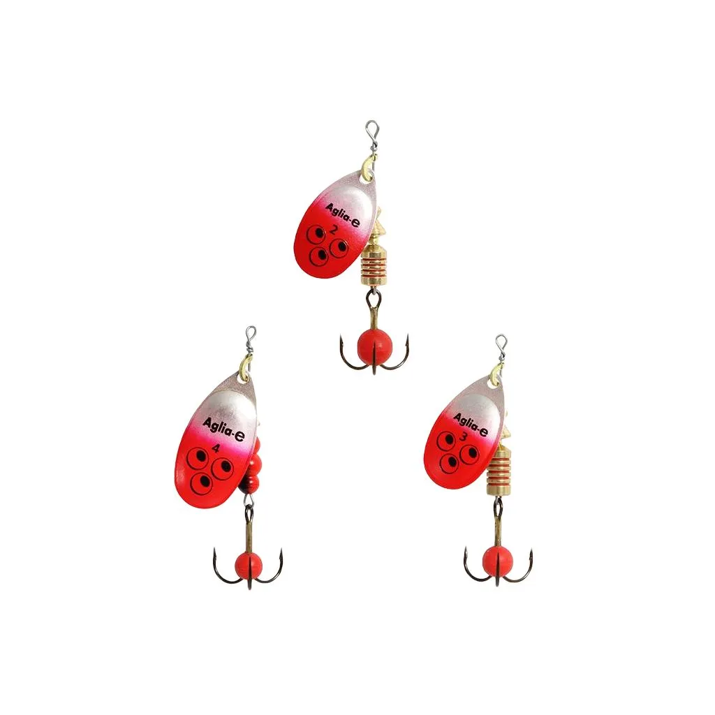 Mepps Aglia-E Brite Spinner - Rouge