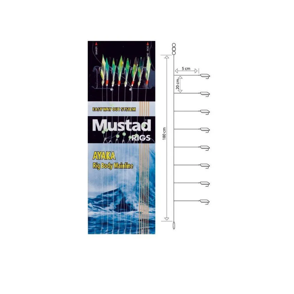 Mustad T89 Rig - Sildeforfang - #8