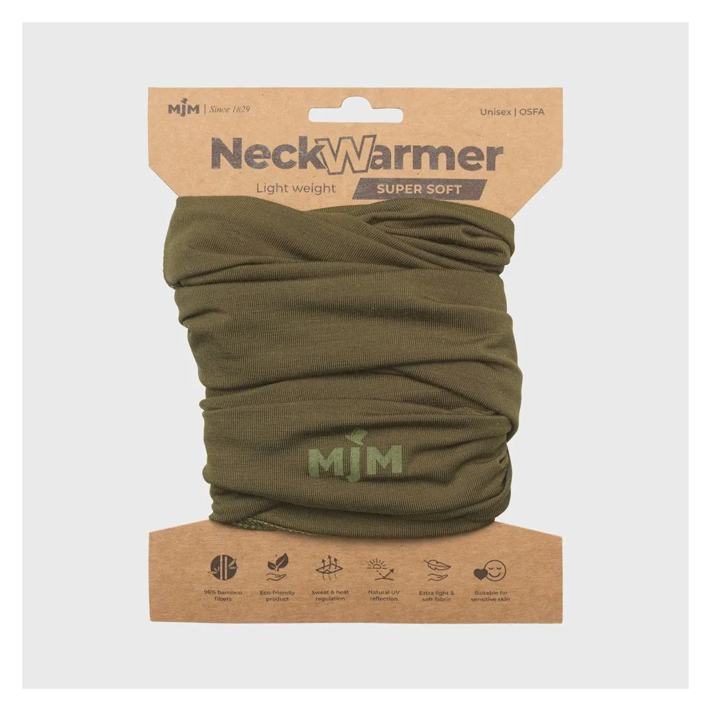 MJM Neckwarmer - Halsrør - Bamboo - Grøn