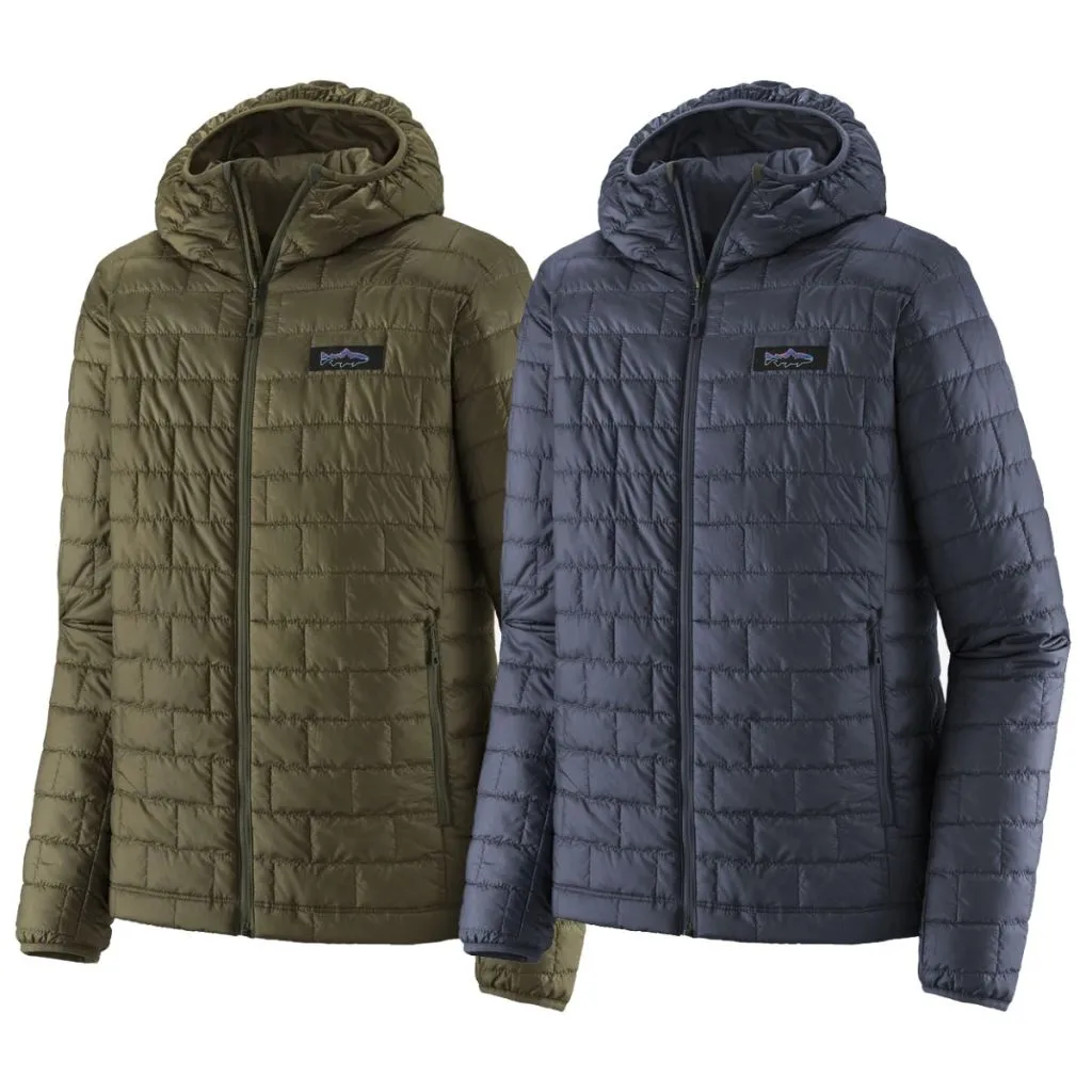 Patagonia Men's Nano Puff® Fitz Roy Trout Hoody