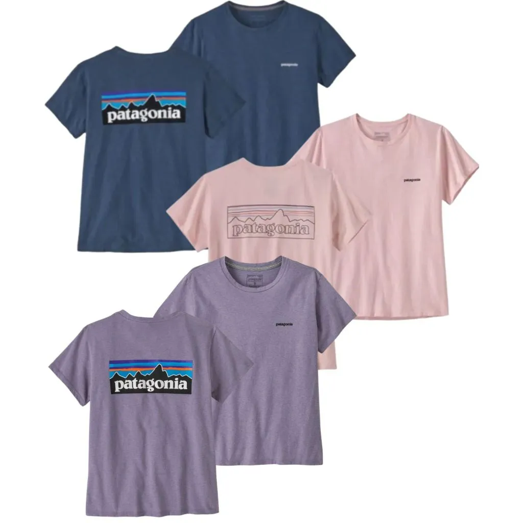 Patagonia Dame t-shirt P-6 Logo