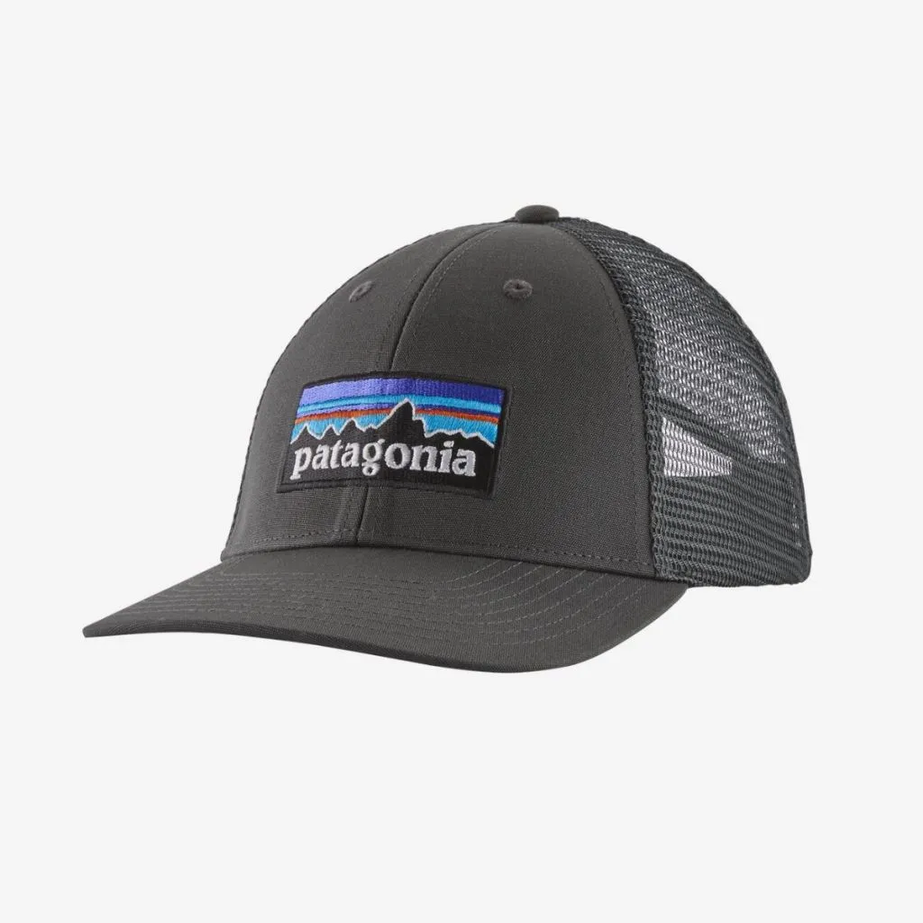 Patagonia P-6 Logo LoPro Trucker Cap - Forge Grey