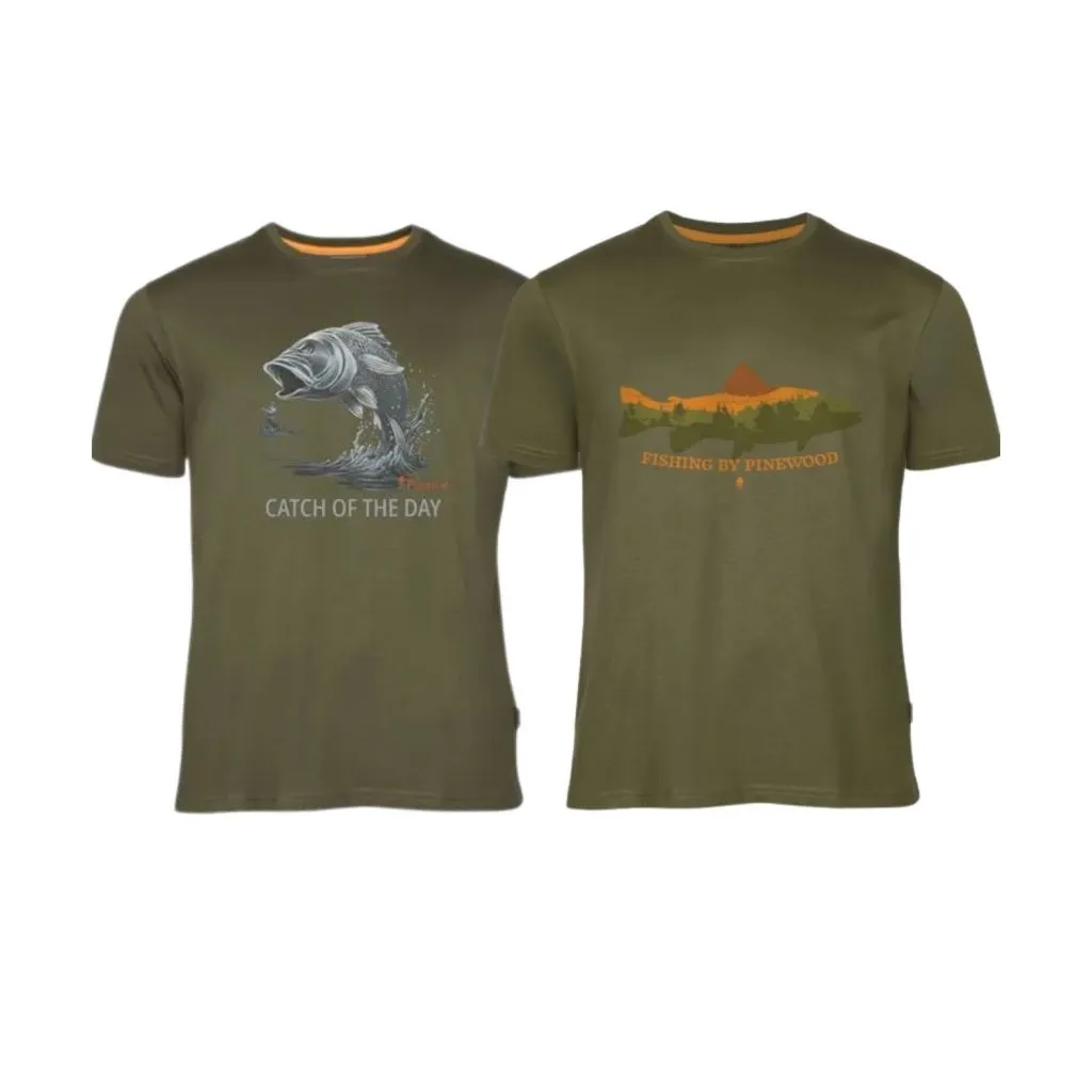 Pinewood Fisherman Herre T-shirt