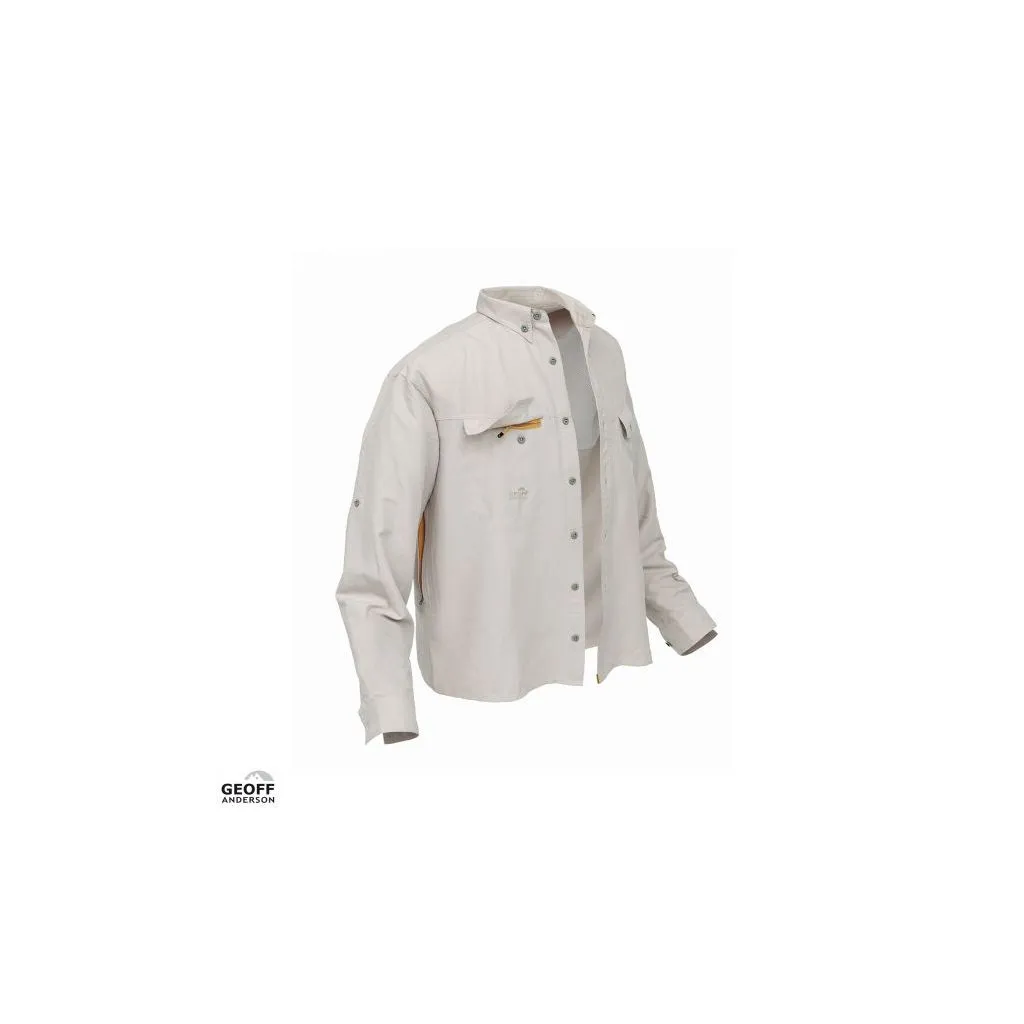 Geoff Anderson Polybrush2 - UV Skjorte - Sand