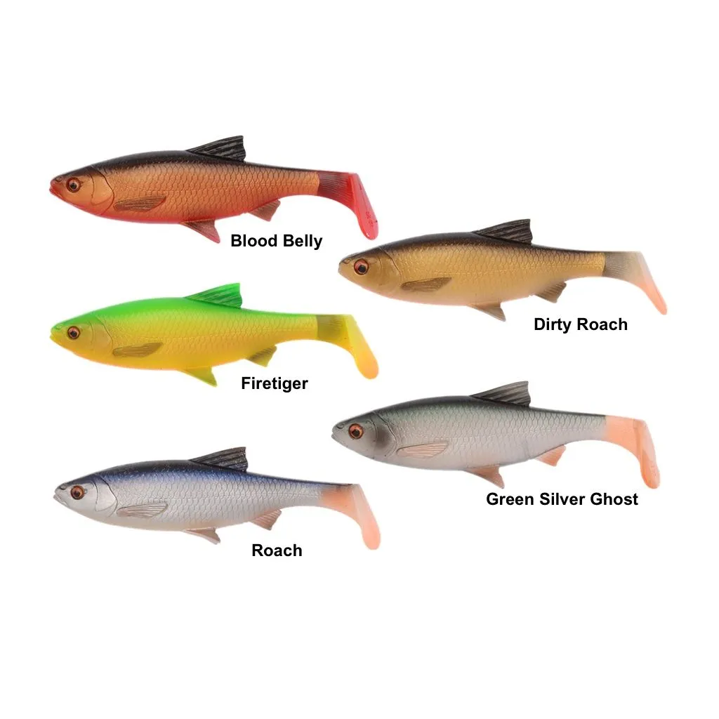 Savage Gear 3D River Roach Paddle Tail - 22cm - 125g - 2 stk kit