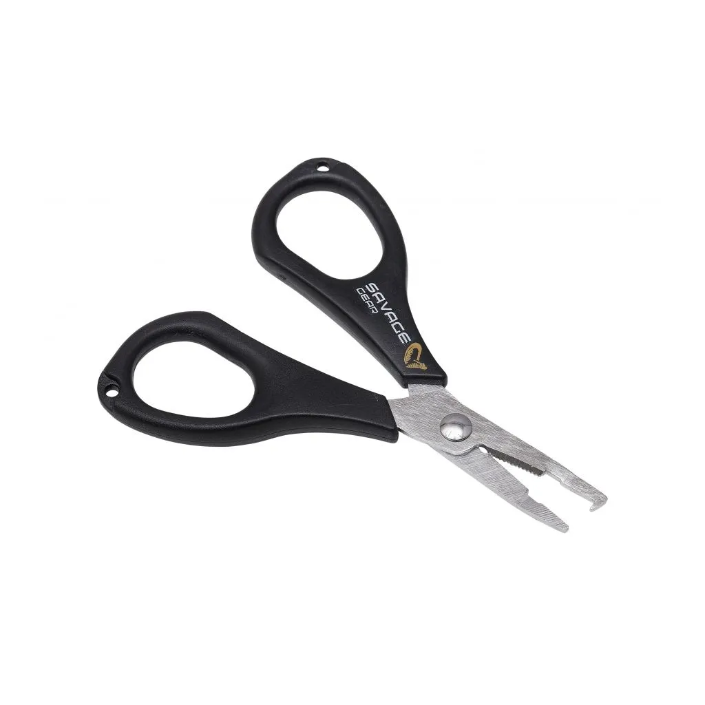 Savage Gear Braid & Splitring Scissor - Saks & Springring Tang