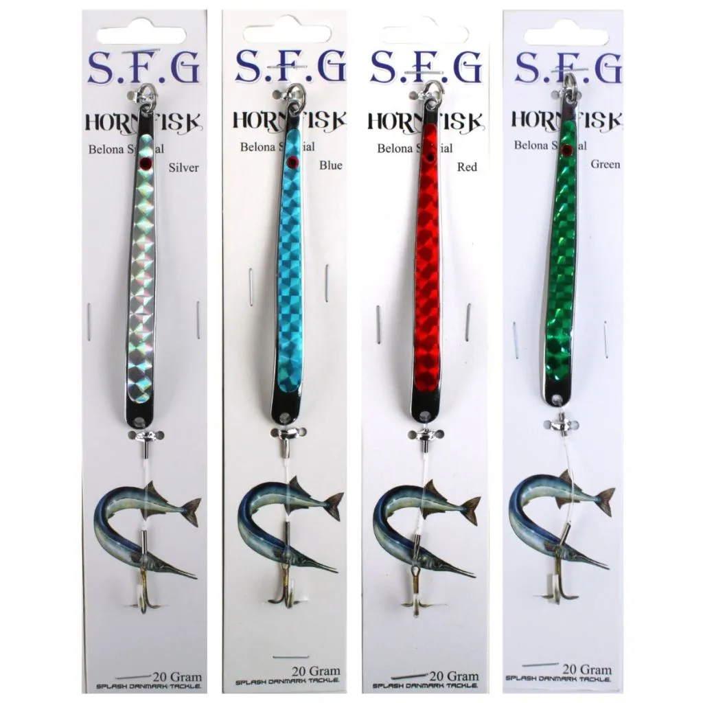 SFG Hornfiske Blink med Krog rig - 20g