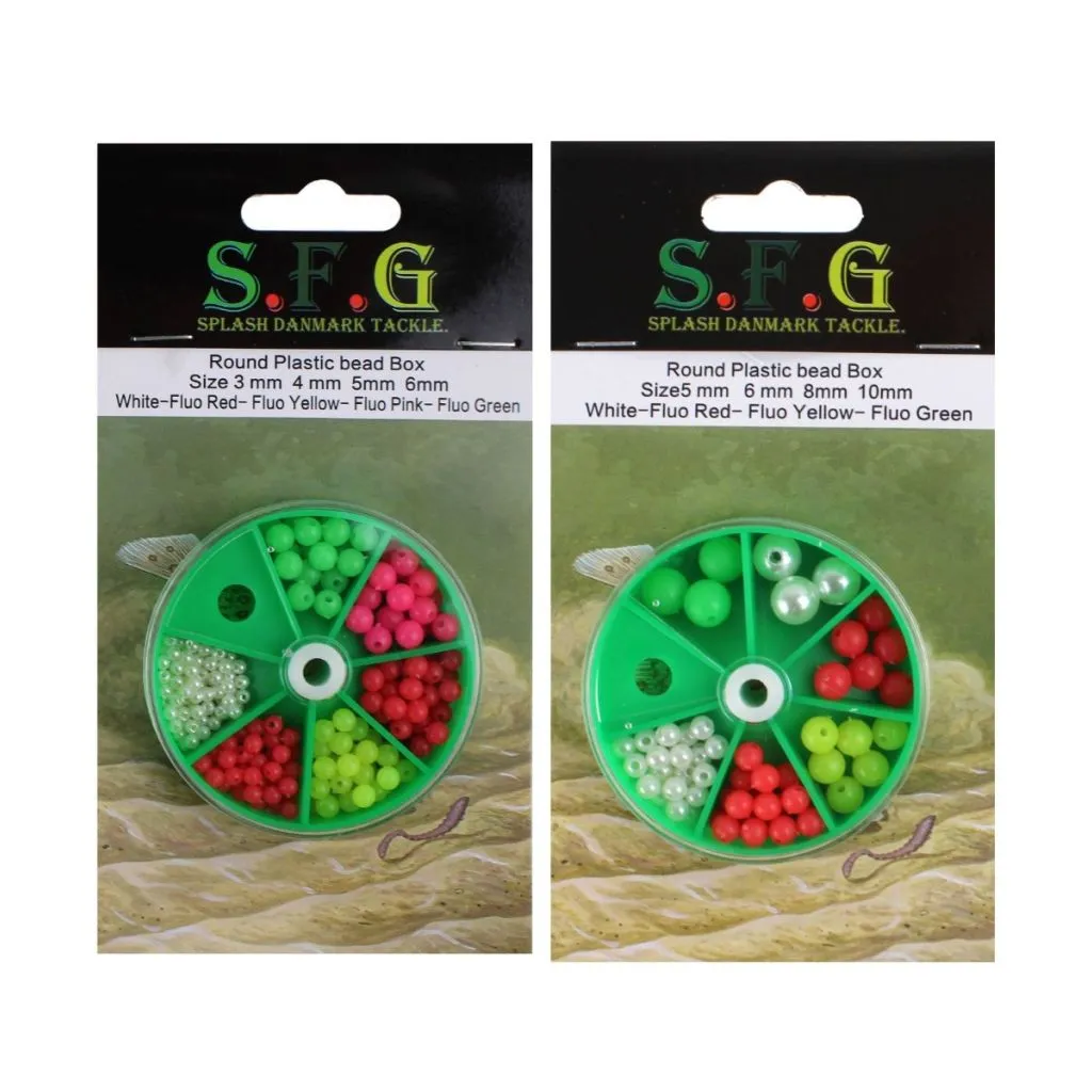 SFG Perlesortiment i Karusel med Mix Perler