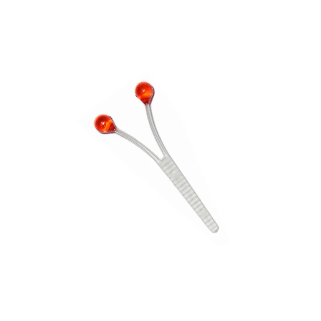 Easy Shrimp Eyes til fluebinding - Transparent Rød