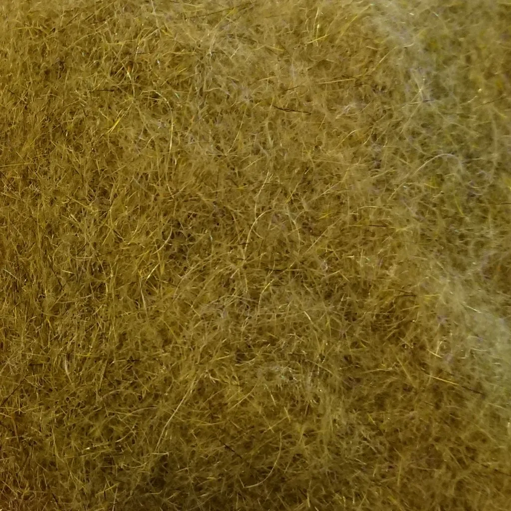 SLF Squirrel Dubbing - Spikey Dubbing - Golden Olive