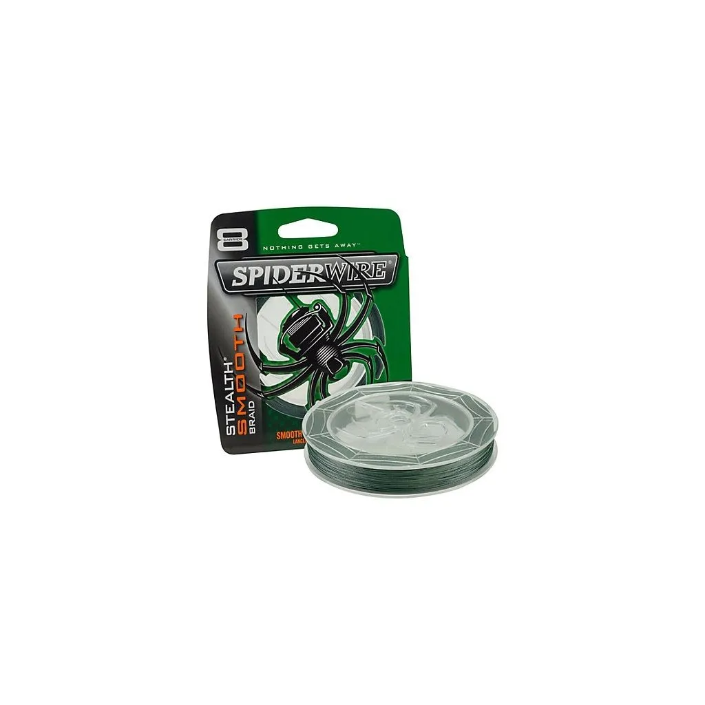 SpiderWire Stealth Smooth 8 Braid - Moss Green -300m