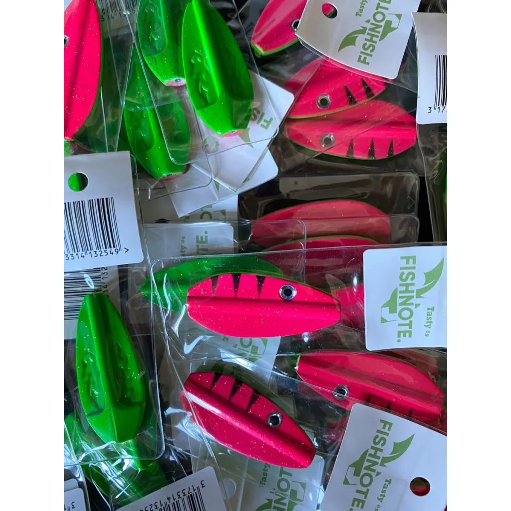 Fishnote Tasty 3,6g - Pink/Grøn