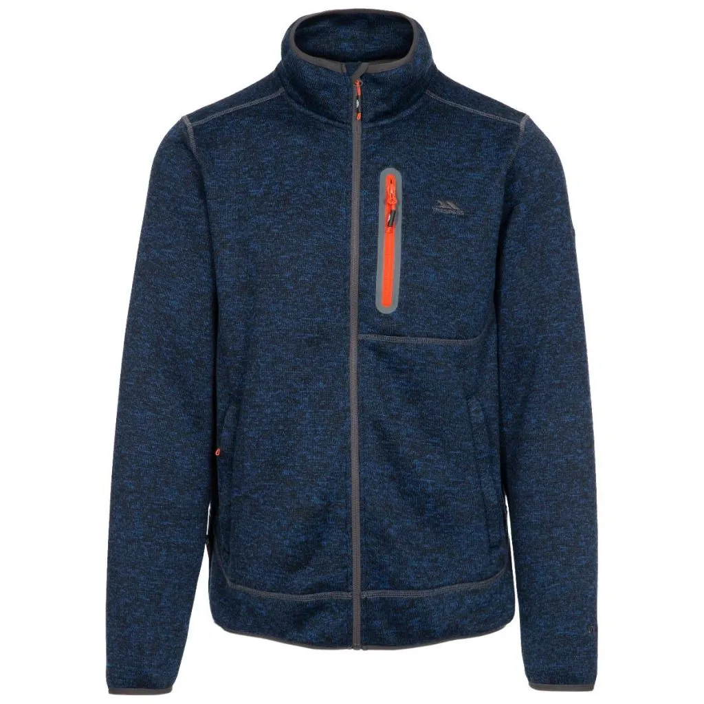 Trespass Bingham Isoleret Fleece - Navy Marl - Herre