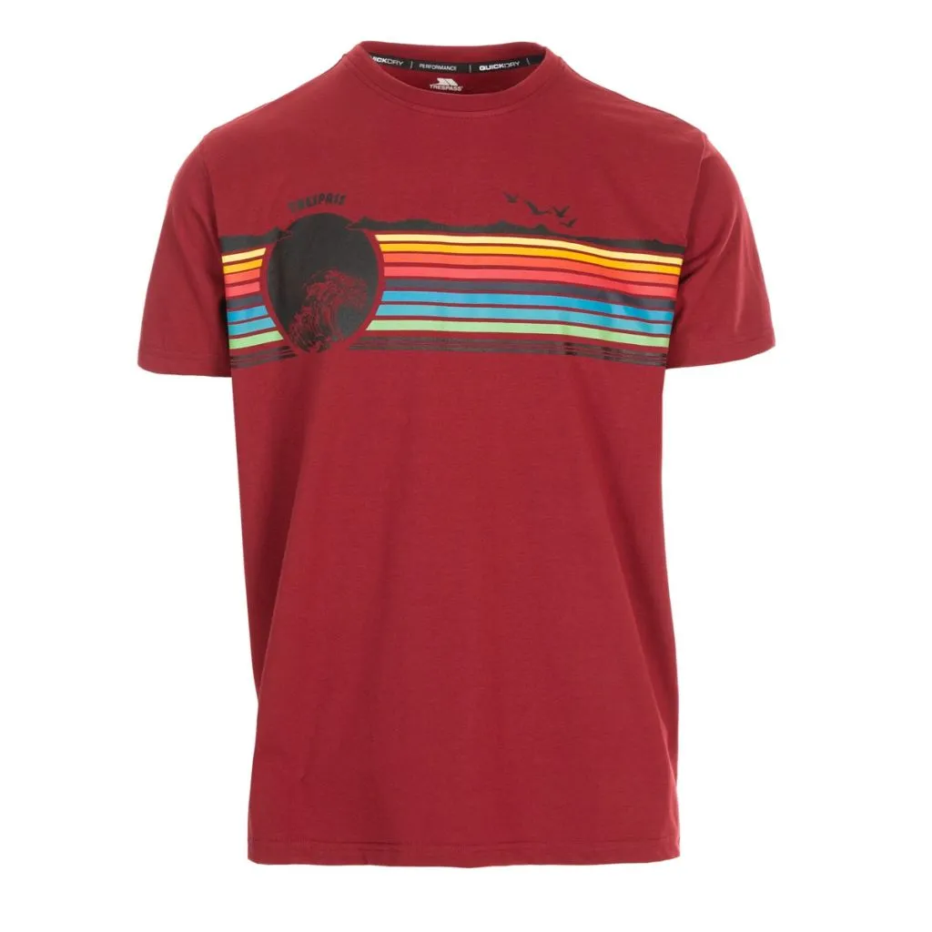 Trespass Lakehouse T-shirt - Merlot