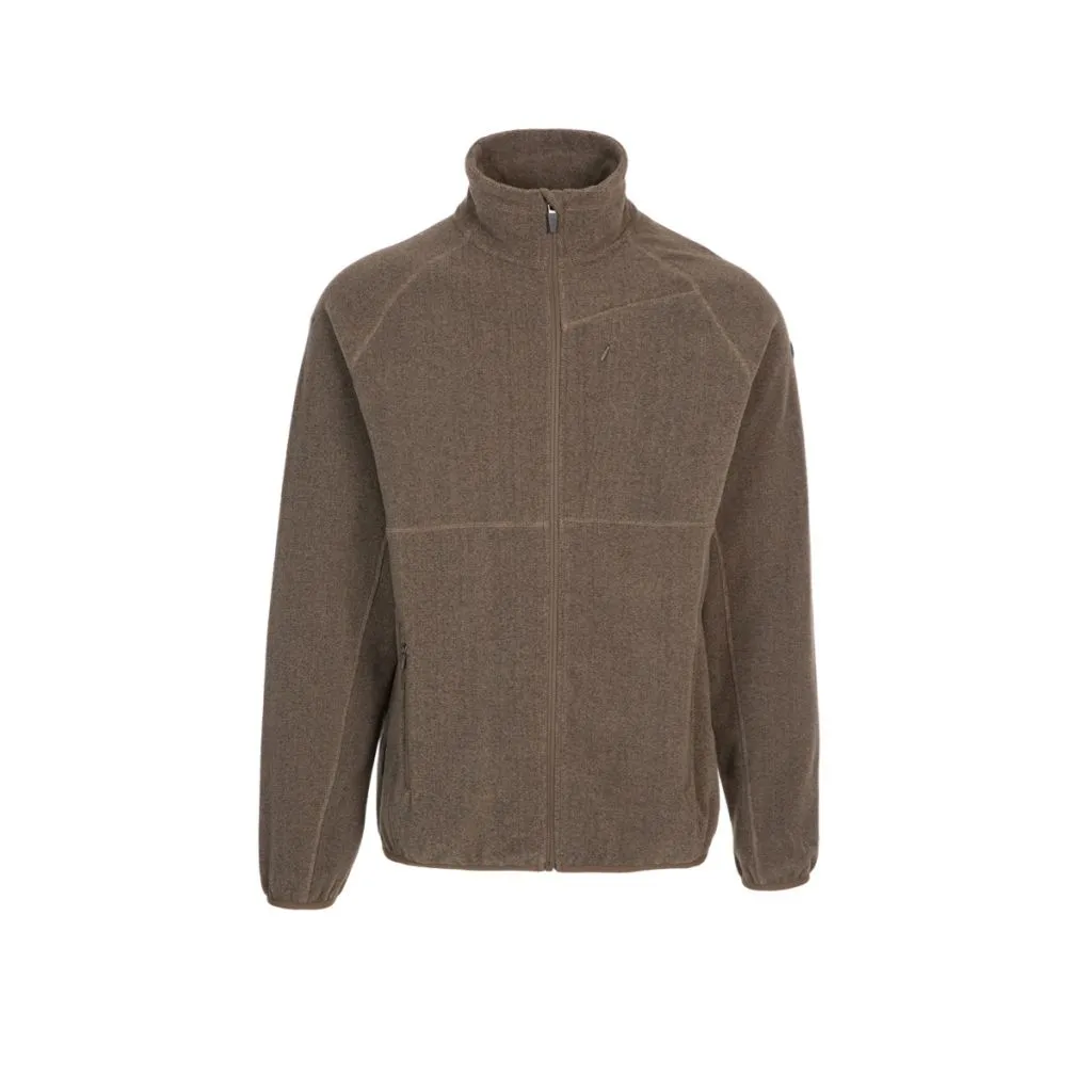 Trespass Talkintire Fleece Jakke Herre - Cashew Marl