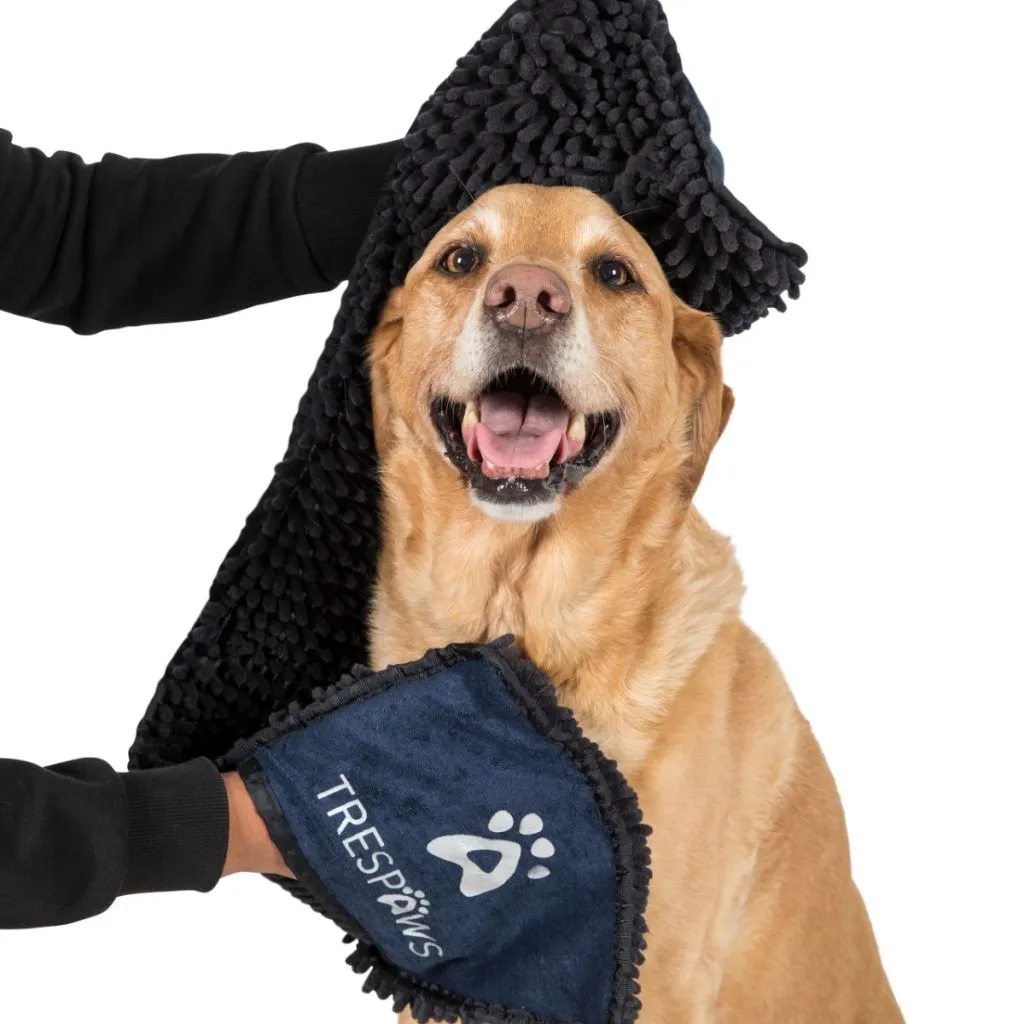 Trespaws Willow Microfiber Tørrehandske Til Hunde