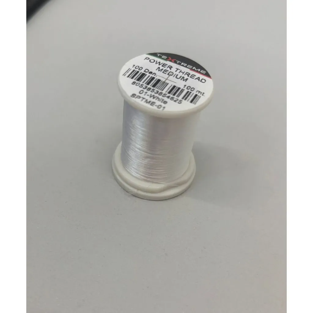 power thread 100m hvid