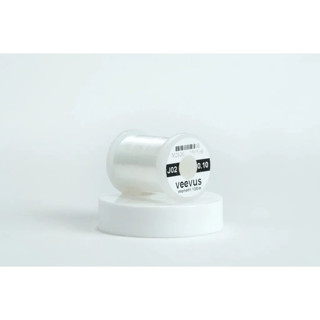 Veevus Monofil Thread - Klar - 0.10mm - 100m