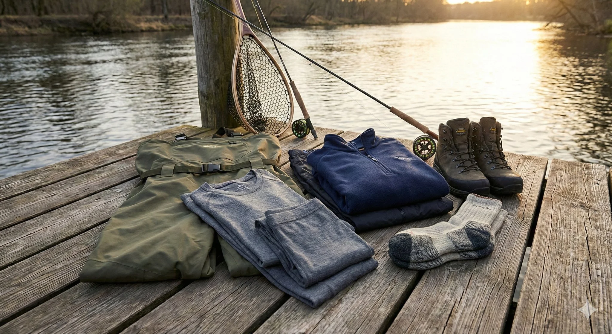 Waders og andet tøj