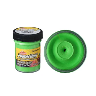 Berkley Powerbait Banana med Glitter - Spring Green