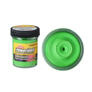 Berkley Powerbait TroutBait med Glitter - Spring Green