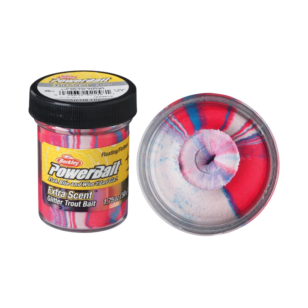 Berkley Powerbait TroutBait med Glitter - Captain America