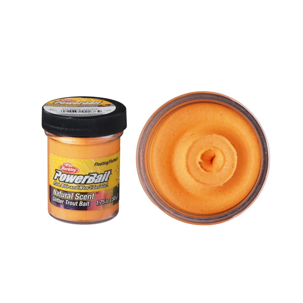 Berkley Powerbait Crustacea med Glitter - Fluo Orange