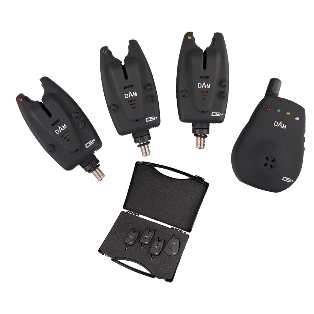 DAM CSI+ Bidmelder alarm sæt 3 + 1 - Grøn/Rød/Grøn