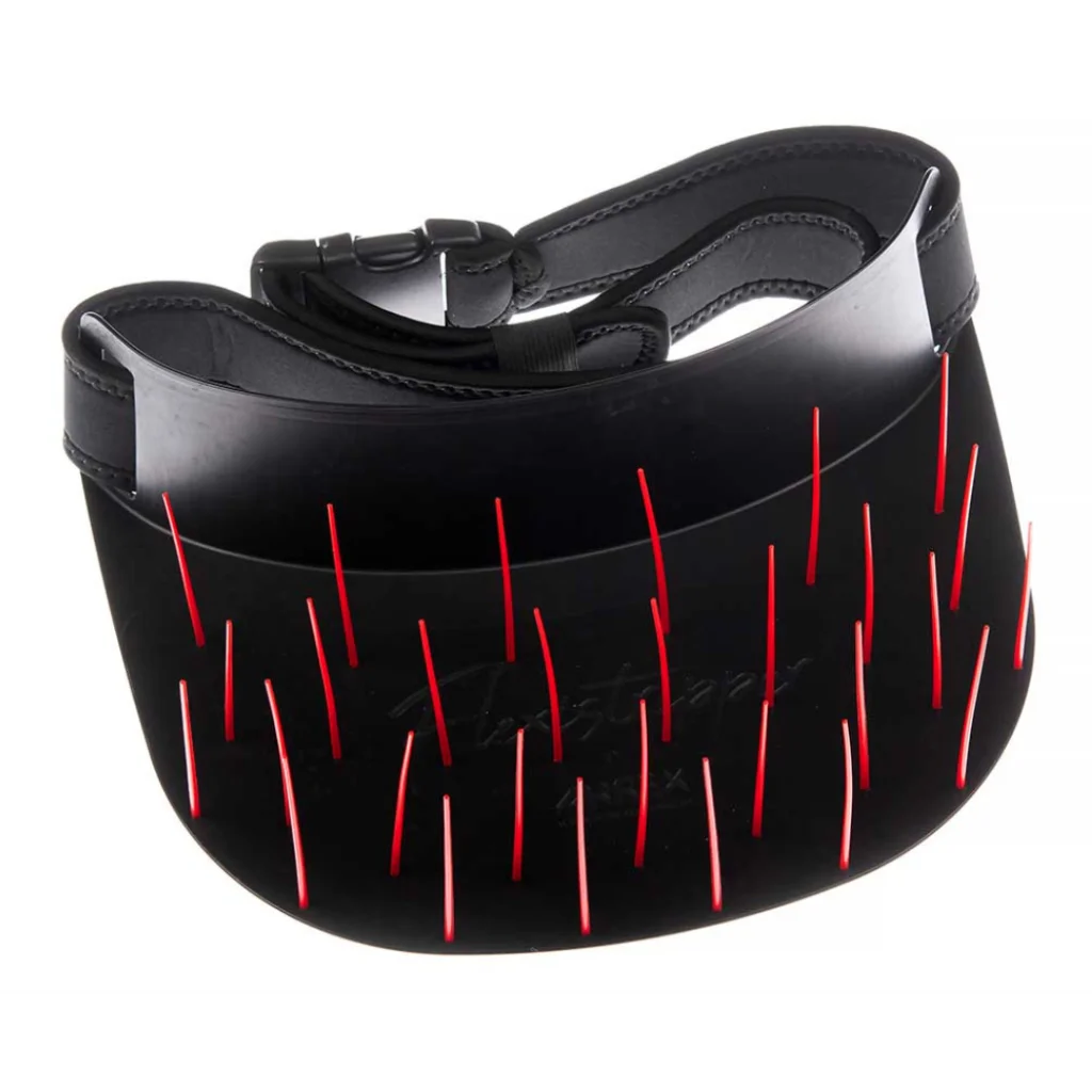 Ahrex Flexistripper Linekurv - Sort Med Røde Pigge