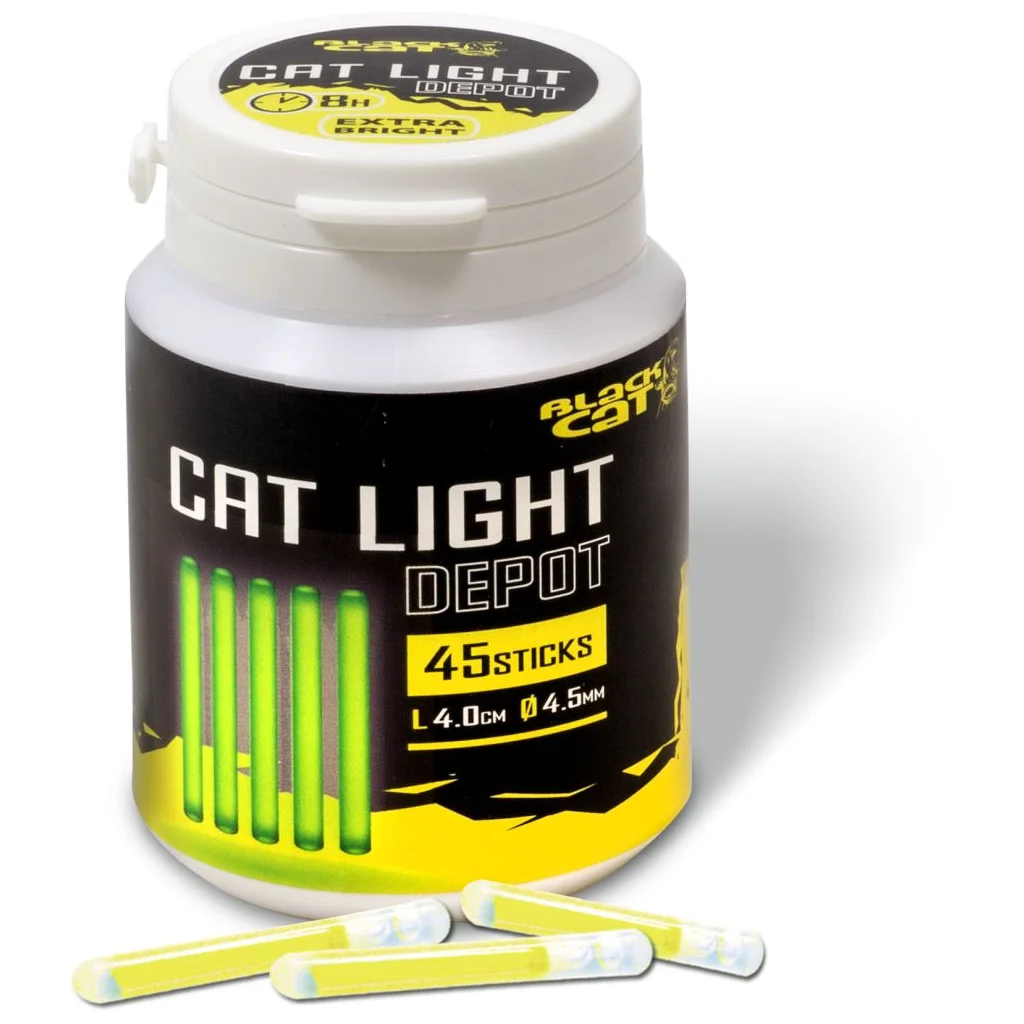 Black Cat Cat Light Depot - Knæklys 45 stk