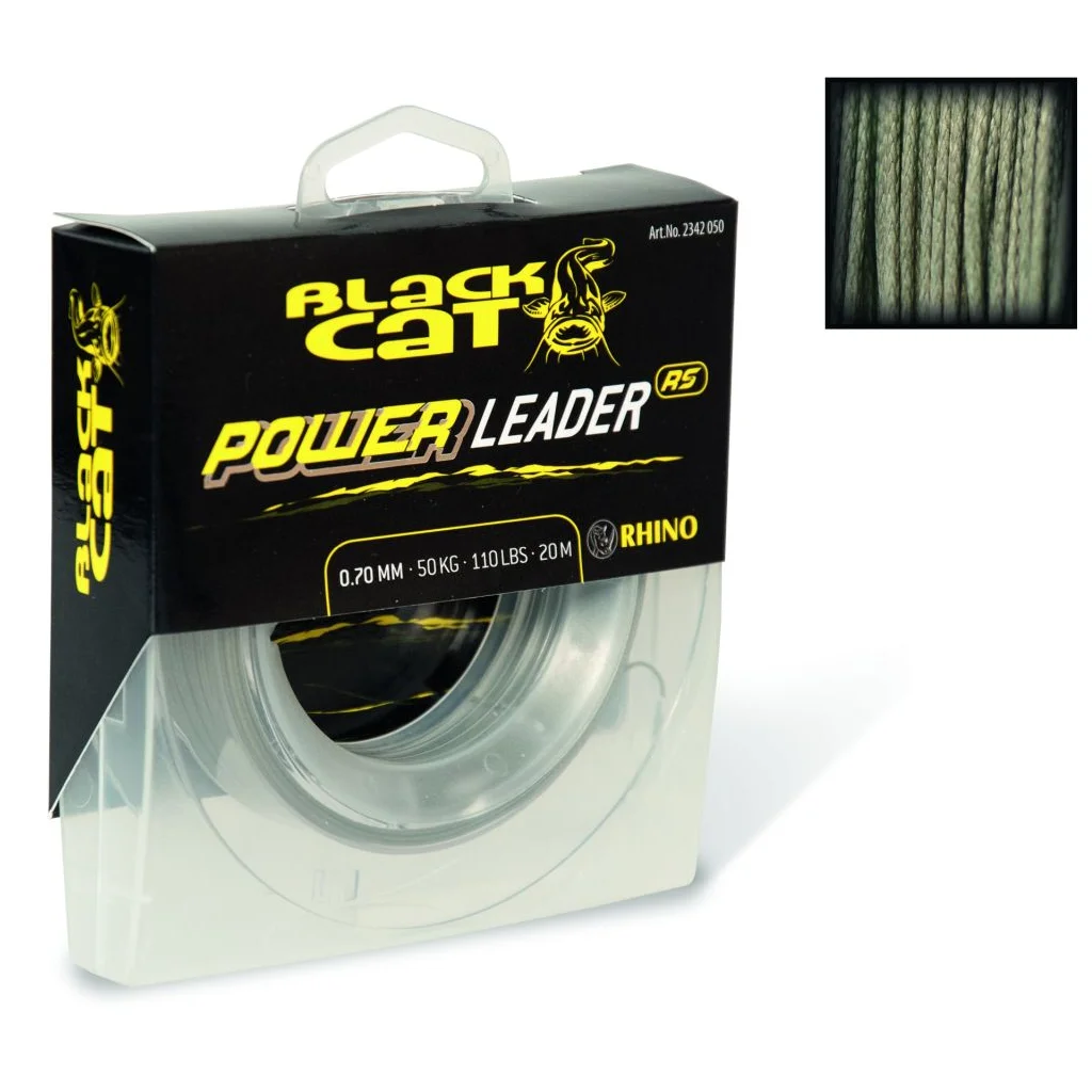 Black Cat Power Leader RS - 1,00mm - 80 kg (176lbs)