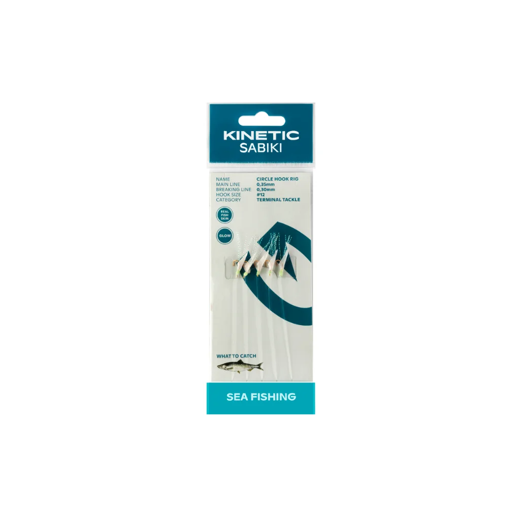 Kinetic Sabiki Circle Hook Sildeforfang #12