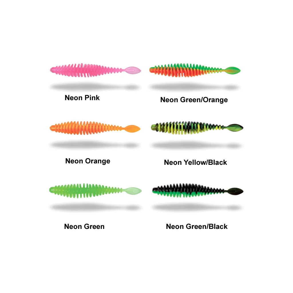 Magic Trout T-Worm P-Tail Chili-Cheese