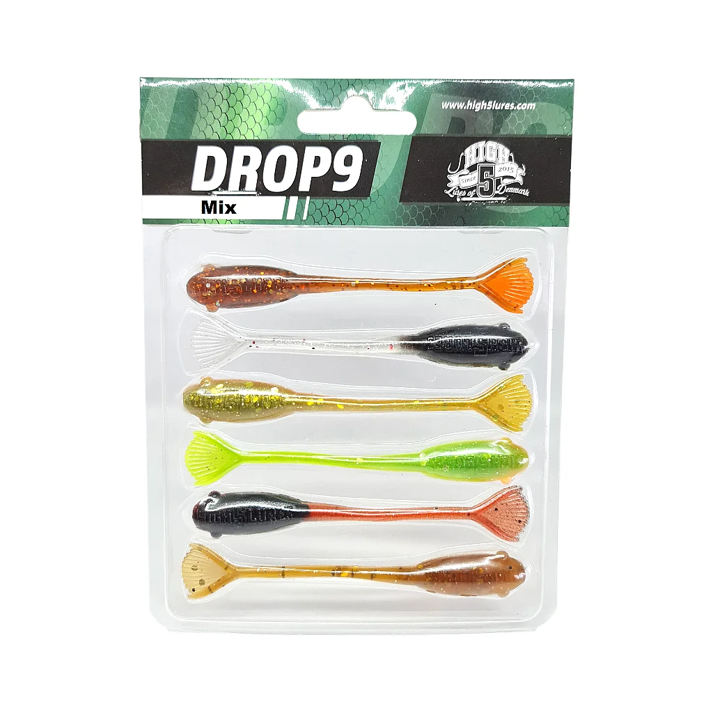 High5Lures - Drop9 gummidyr
