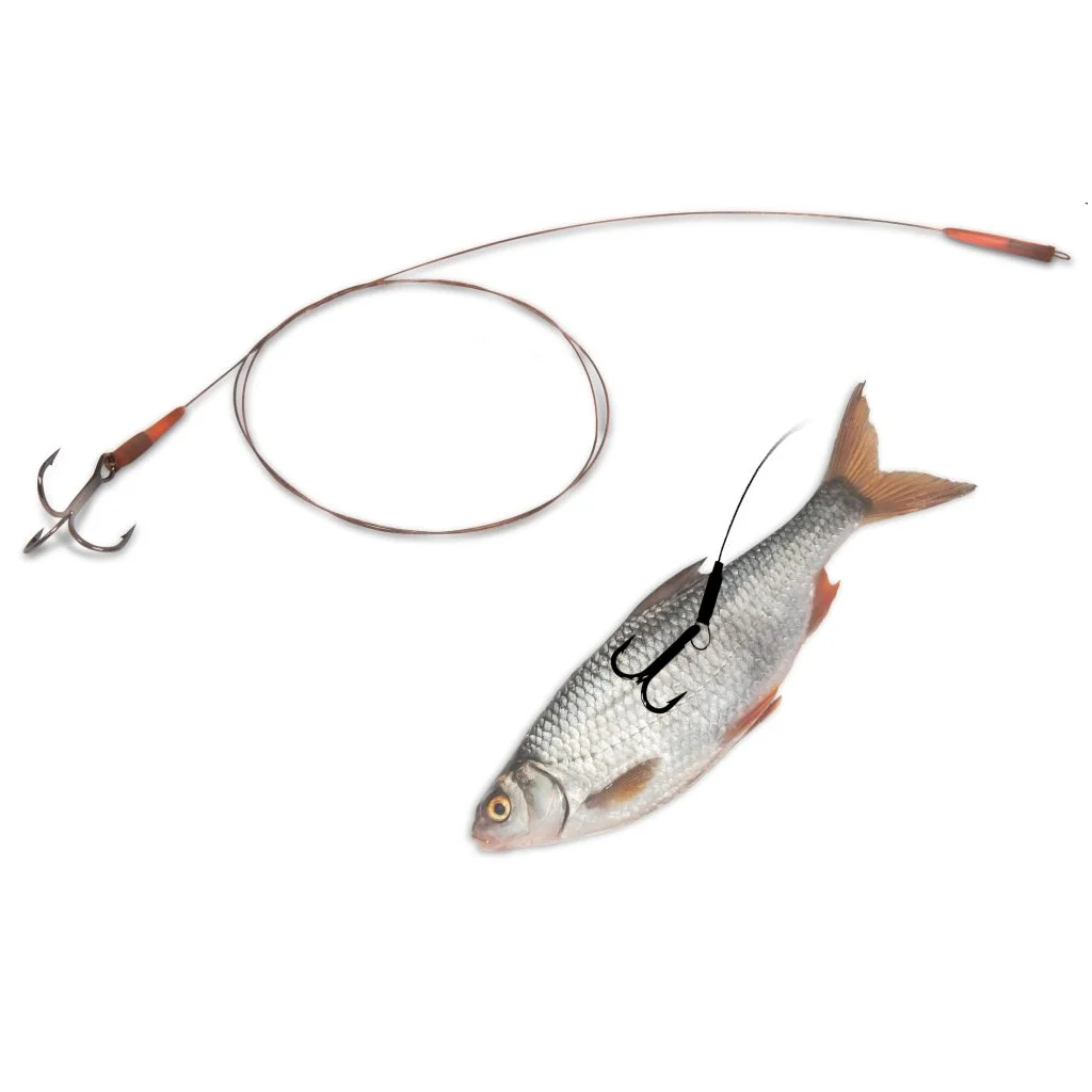 Mr Pike Float Rig Leader - Camo