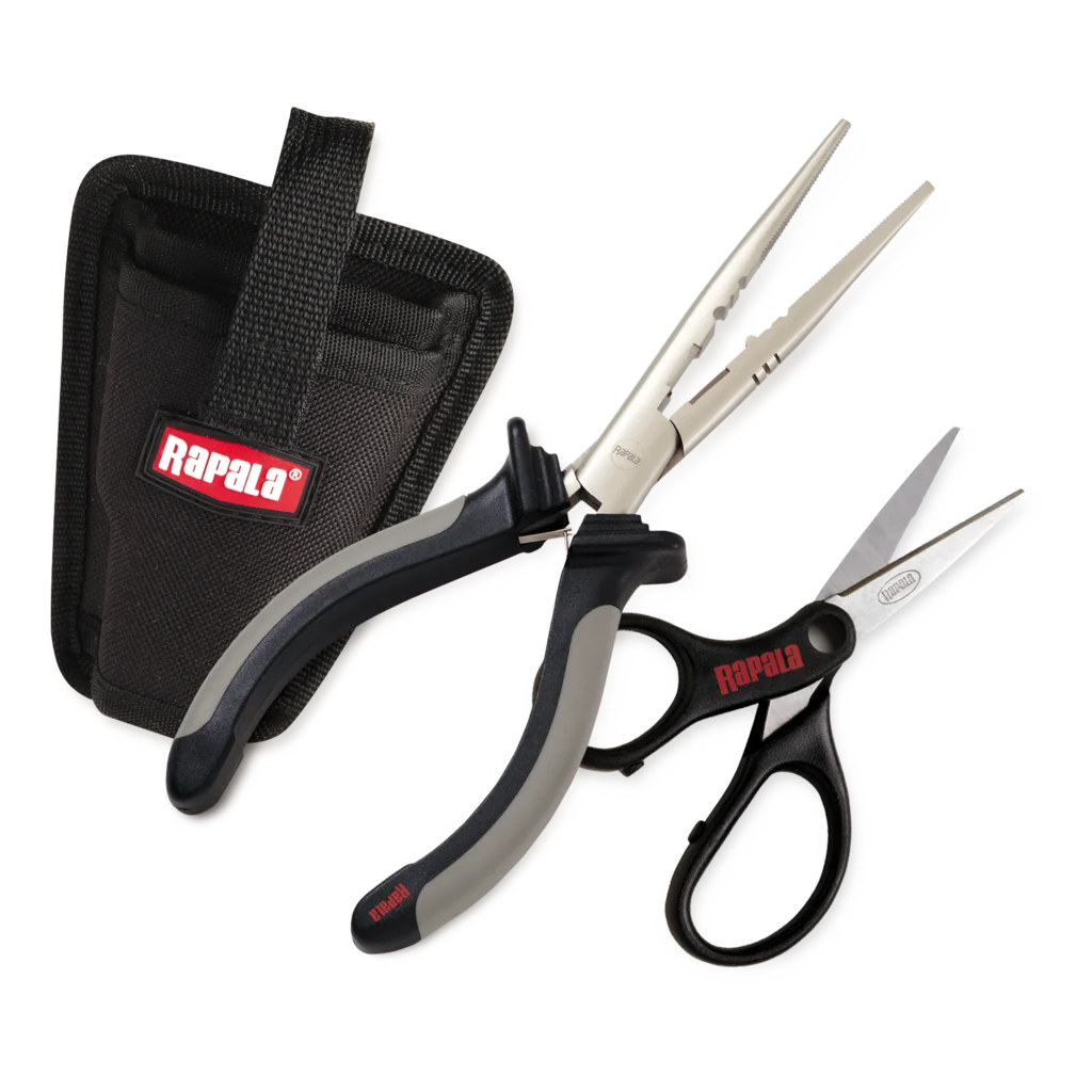 Rapala Pedestal Toolkit RPTC - Saks og tang med fælles skede