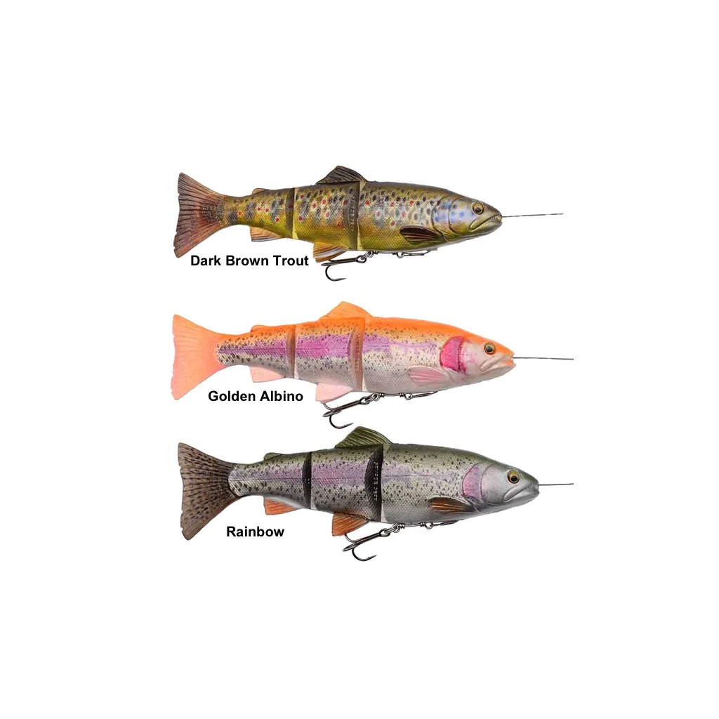 Savage Gear Trout 4D Line Thru Swim Bait - 20cm / 93g